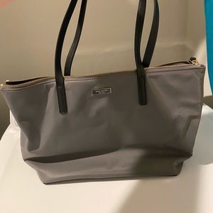 Kate spade gray tote